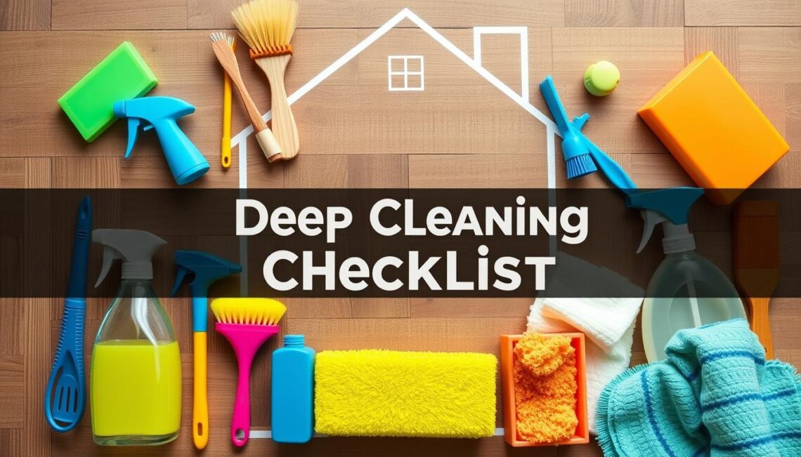 Deep Cleaning House Checklist