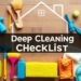 Deep Cleaning House Checklist